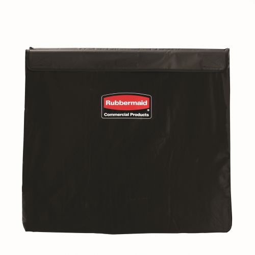 Rubbermaid Collapsible X-Cart Replacement Bag, 8 Bushels, Black
